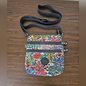 Kipling Floral Crossbody Bag
